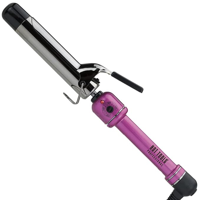 Hot Tools Professional Fast Heat Up Titanium Curling Iron/Wand, 1 1/4 Inches | Amazon (US)