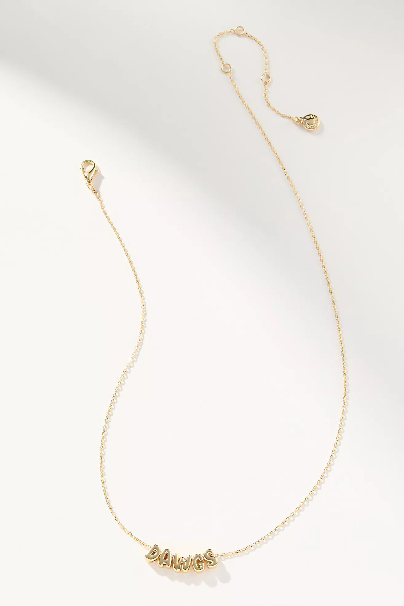 BaubleBar College Slogan Bubble Necklace | Anthropologie (US)