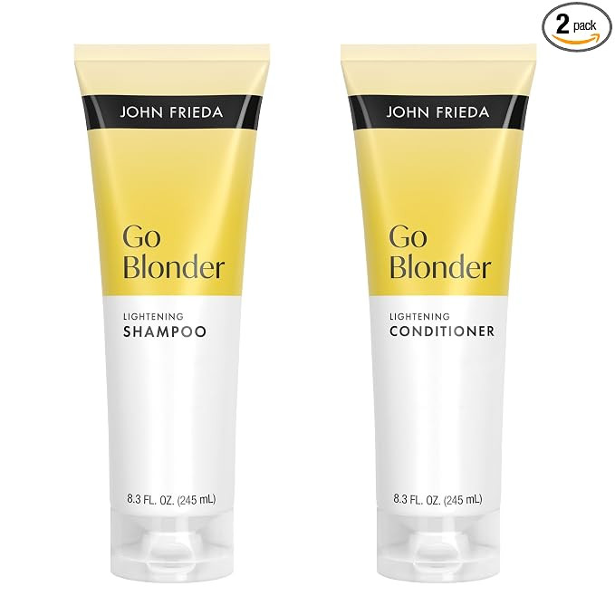 John Frieda Go Blonder Lightening Shampoo & Conditioner Set, 2 Pack | Amazon (US)