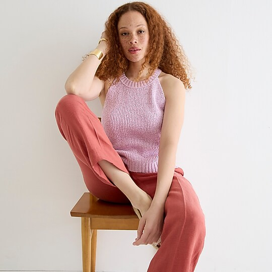 High-neck sweater-tank | J. Crew US