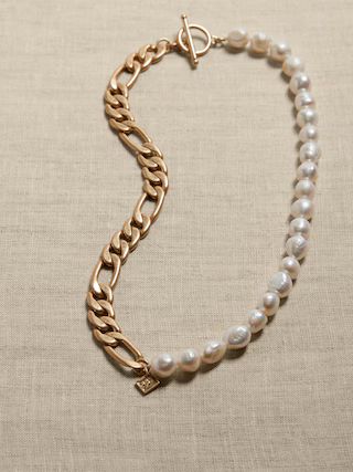 Chain Pearl Necklace | Banana Republic Factory