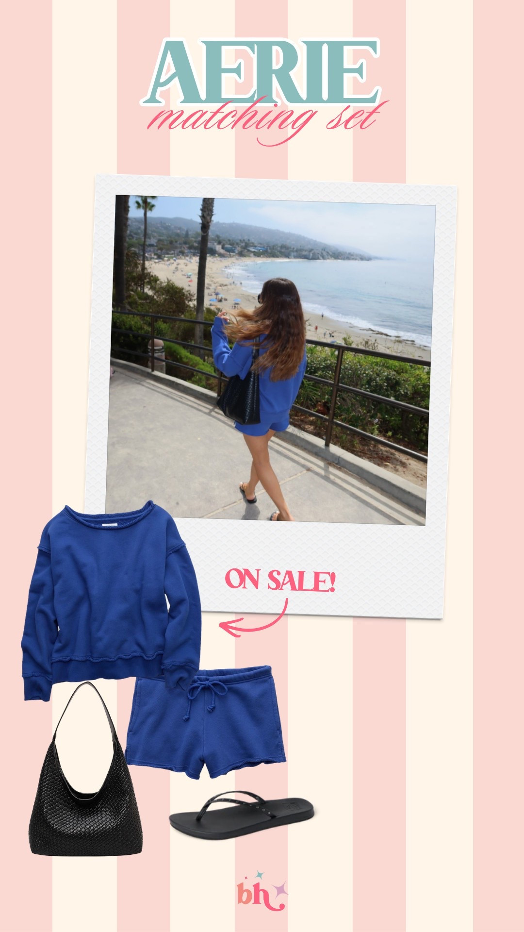You’ll never catch me saying no to a matching set 💙 this one is 70% off!! wearing size small

sale alert, lounge wear, matching set, sweatshirt, aerie, activewear, britt horton

#LTKootd