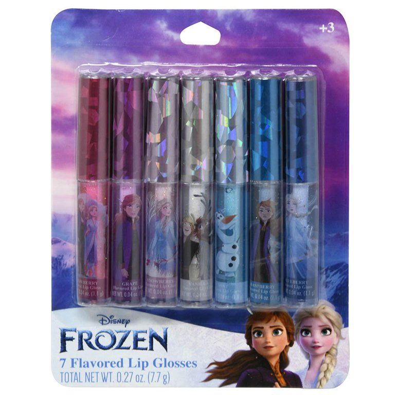 Frozen 7pk Lip Gloss On Card | Walmart (US)