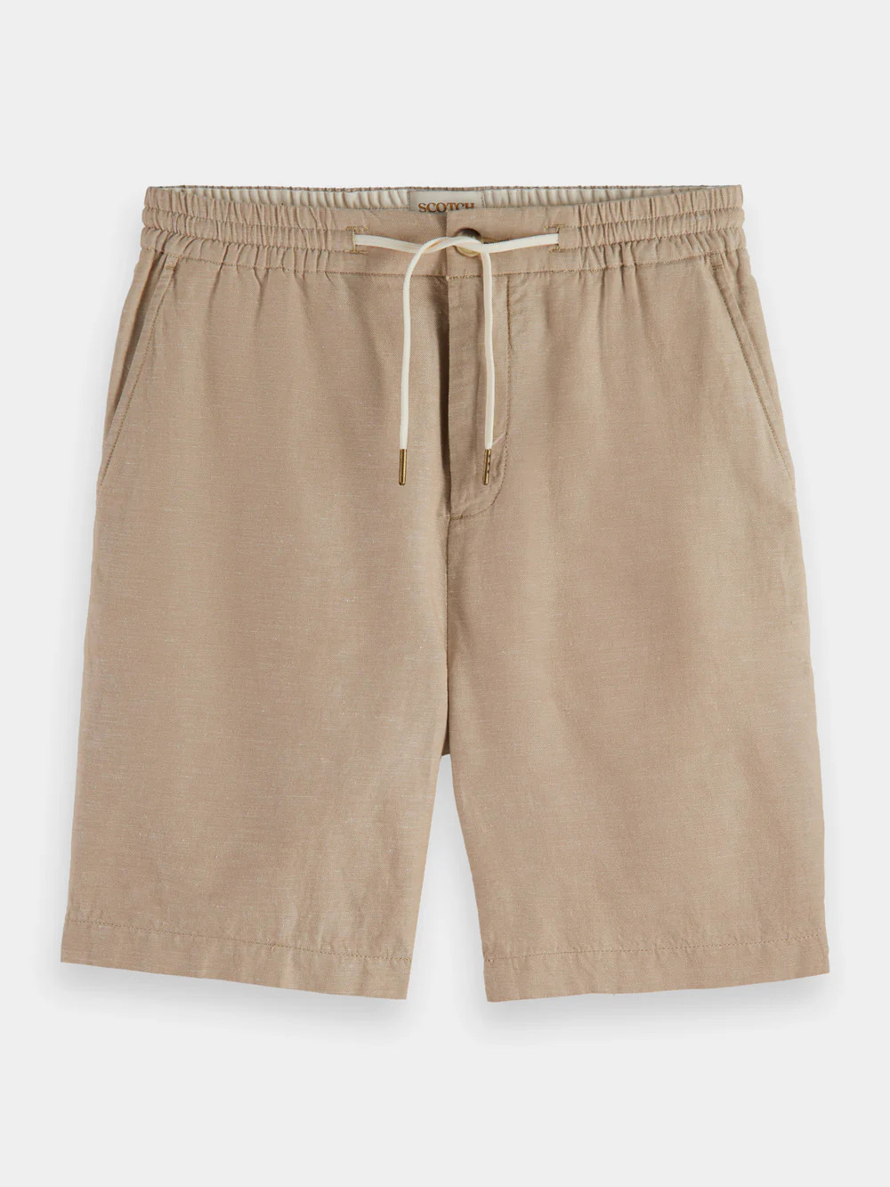 Fave cotton-linen shorts | Scotch and Soda (AU)