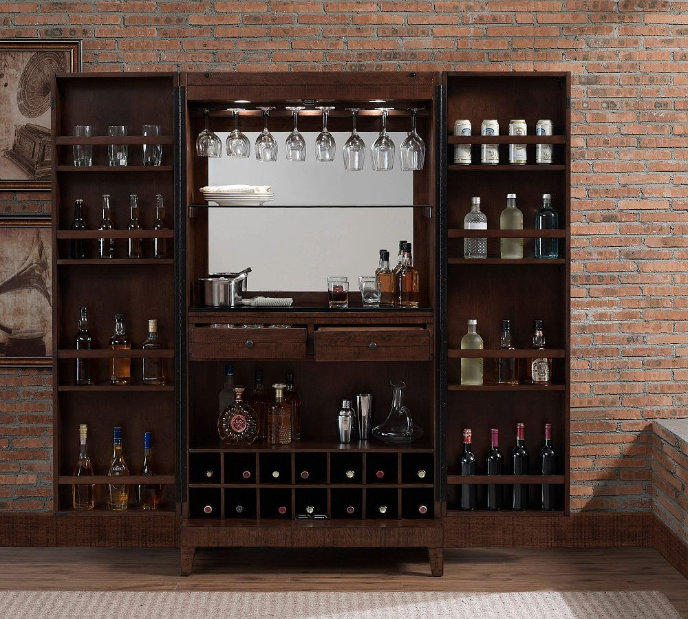Caldwell Bar Cabinet (38") | Pottery Barn (US)