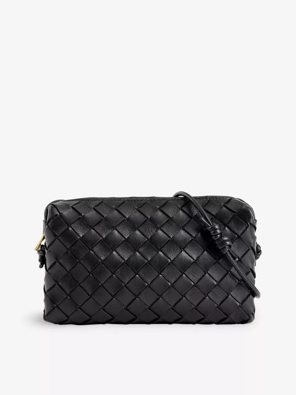 Loop leather cross-body bag | Selfridges
