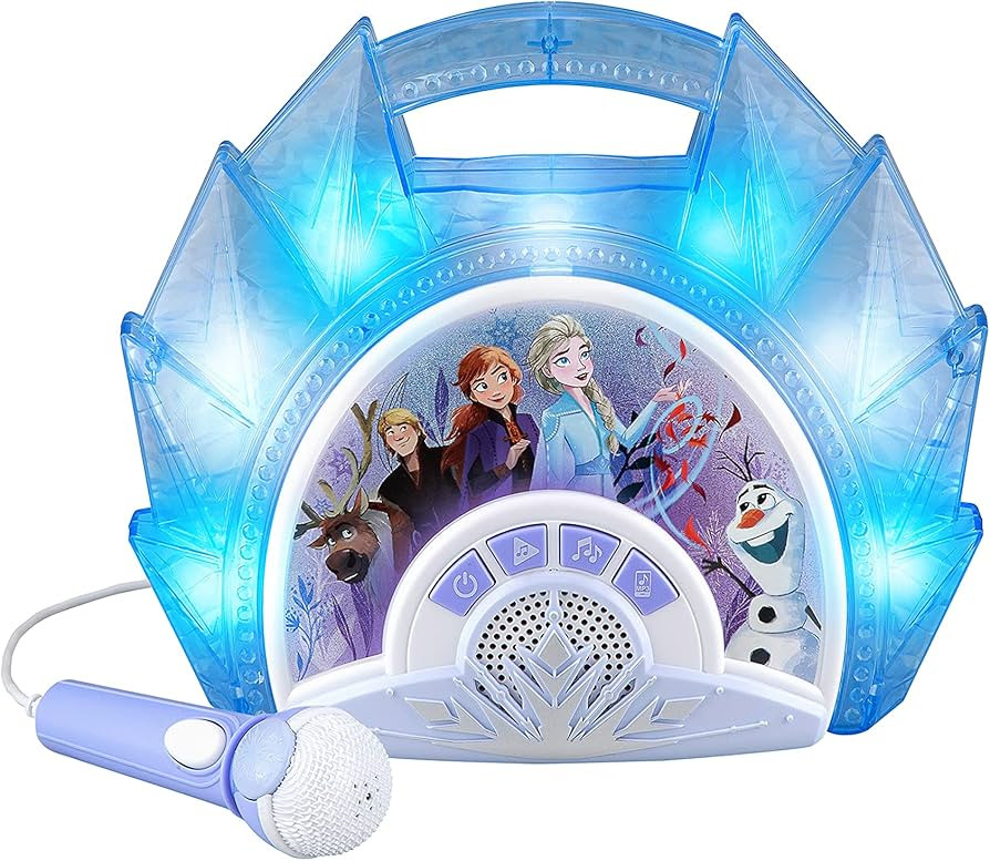 Amazon.com: eKids Frozen Sing Along Boom Box Speaker with Microphone for Fans of Frozen Toys for ... | Amazon (US)
