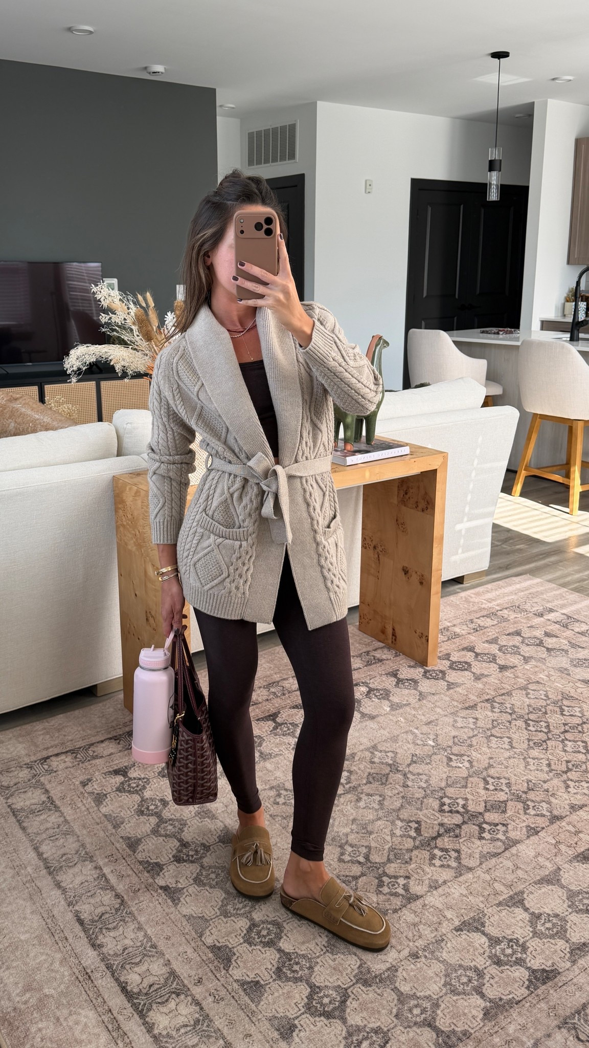 XS everything! Set color is dark chocolate!