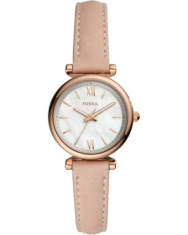 Fossil Women's Watch and Bracelet Set, Carlie Three-Hand Stainless Steel Watch for Women and Brac... | Amazon (US)