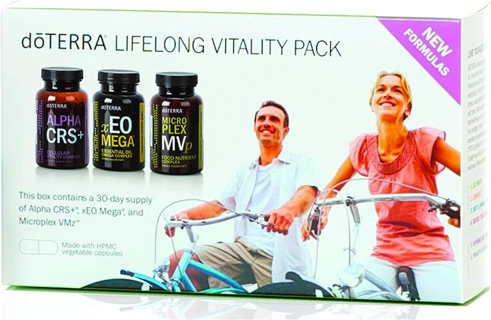 DoTerra Lifelong Vitality Pack - Alpha CRS+, xEO Mega and Microplex VMz | Amazon (US)