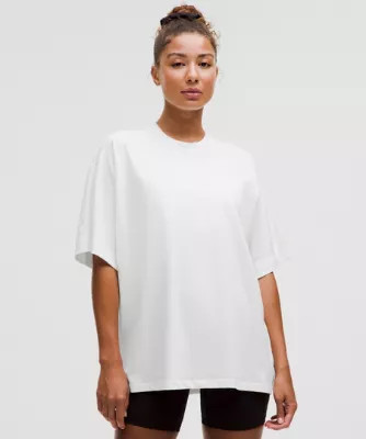 Cotton Jersey Oversized Short-Sleeve Shirt | lululemon (AU)