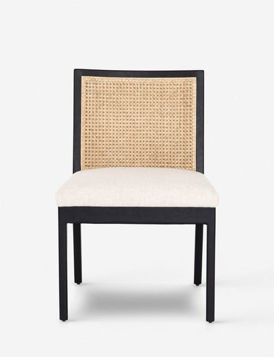 Jeni Dining Chair, Black | Lulu and Georgia 