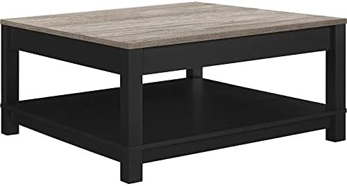 Ameriwood Home Carver Coffee Table, Black,5047196PCOM | Amazon (US)