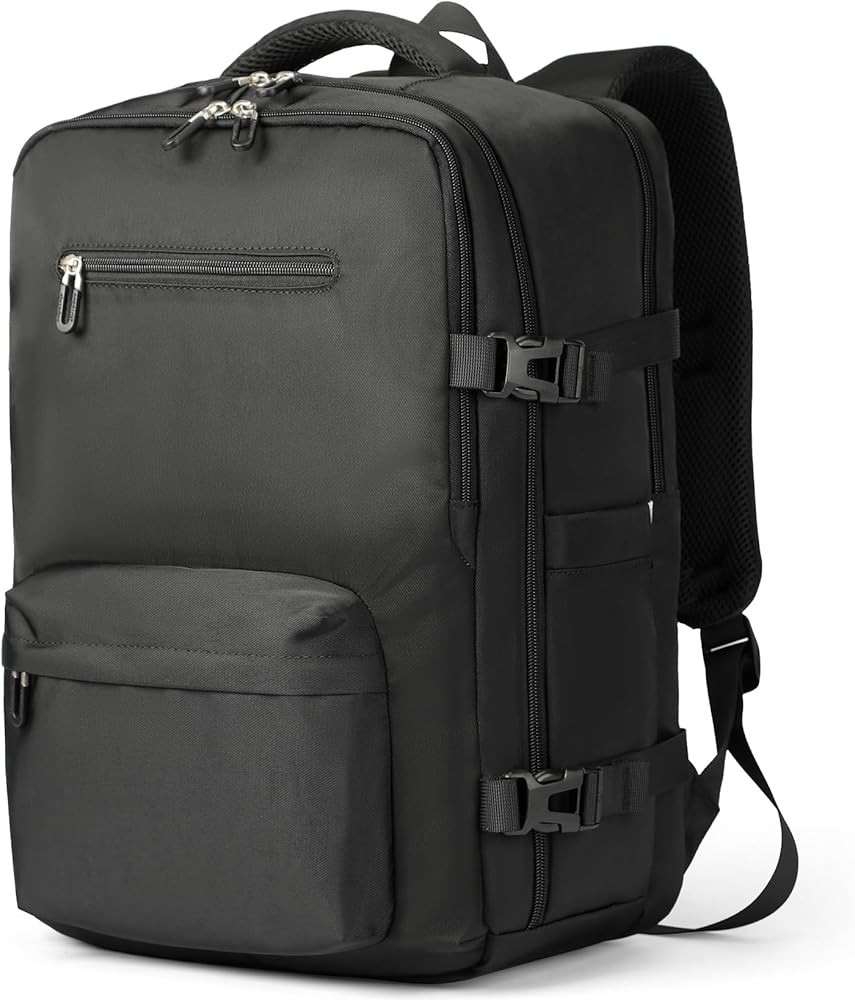 SHRRADOO Travel Laptops Backpack for Women Men, Casual Work Bag 17inch Backpack Airline Approved ... | Amazon (US)