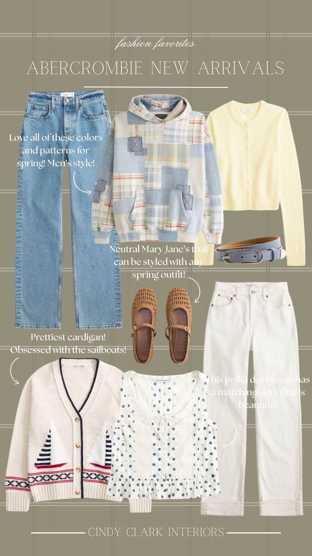 A beautiful collection of new arrivals at Abercrombie! I’m loving all of the pattern and pops of color. Spring pastels, patriotic numbers, and staple denim! 

#LTKootd #LTKgrwm