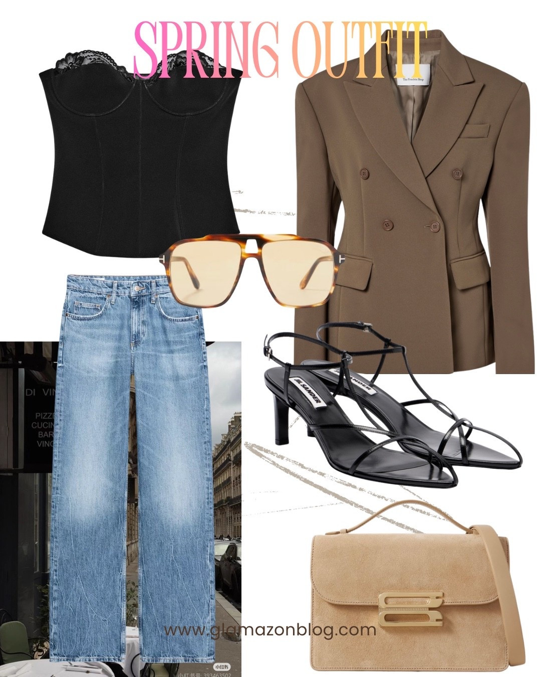 Frankie shop blazer, Zara jeans, Zara corset, jil sander sandals, Victoria Beckham bag, oversized sunglasses, Mytheresa 

#LTKuk #LTKunboxing #LTKsummer