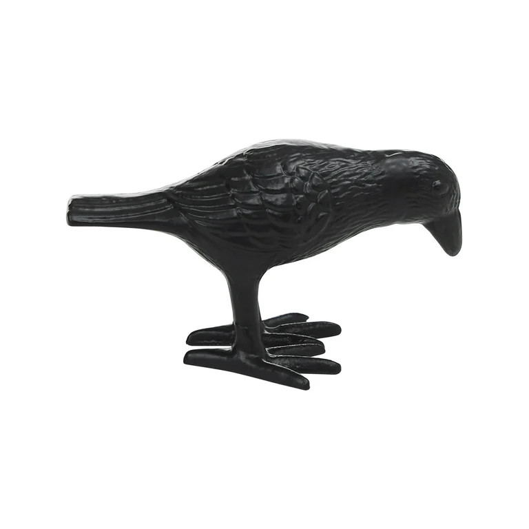 VHC Brands Black Metal Crow, Fall and Halloween Home Decor for Tables and Shelves, Indoor Decorat... | Walmart (US)