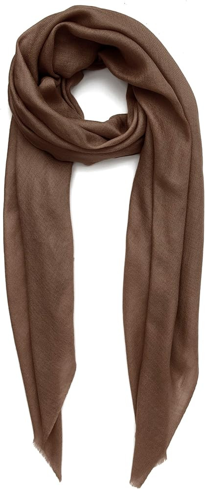 Cashmere Scarf Made in Kashmir (Gift Pack) Merino Wool Silk Cashmere Large Superfine Pashmina Uni... | Amazon (US)