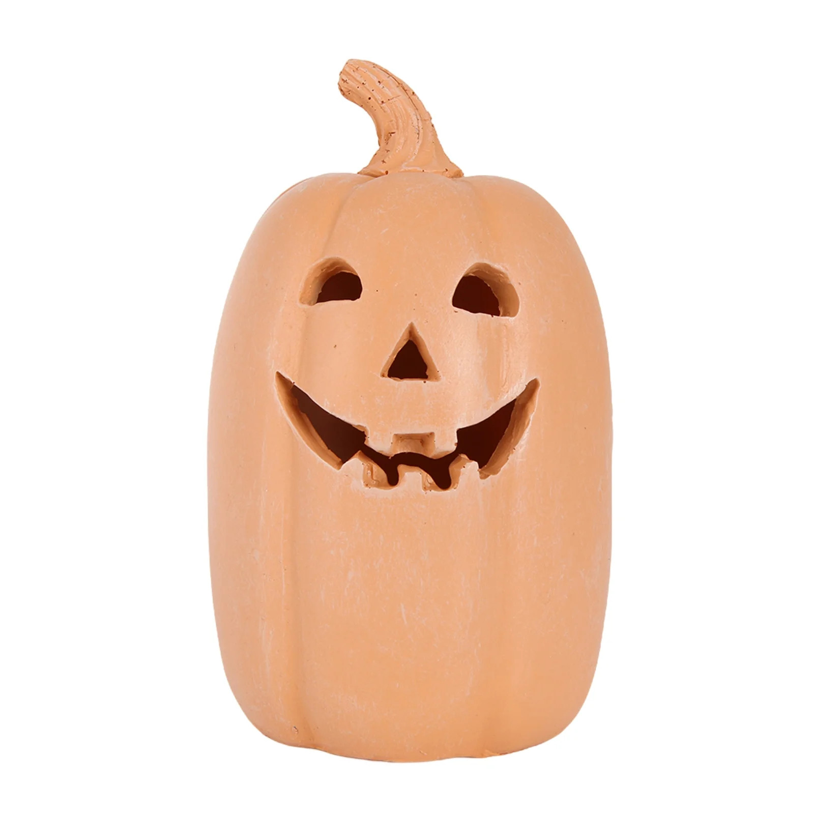 LIUUWSH  Handmade Orange Terracotta Jack O’ Lantern Luminary Pumpkin Halloween Fall Decorations | Walmart (US)
