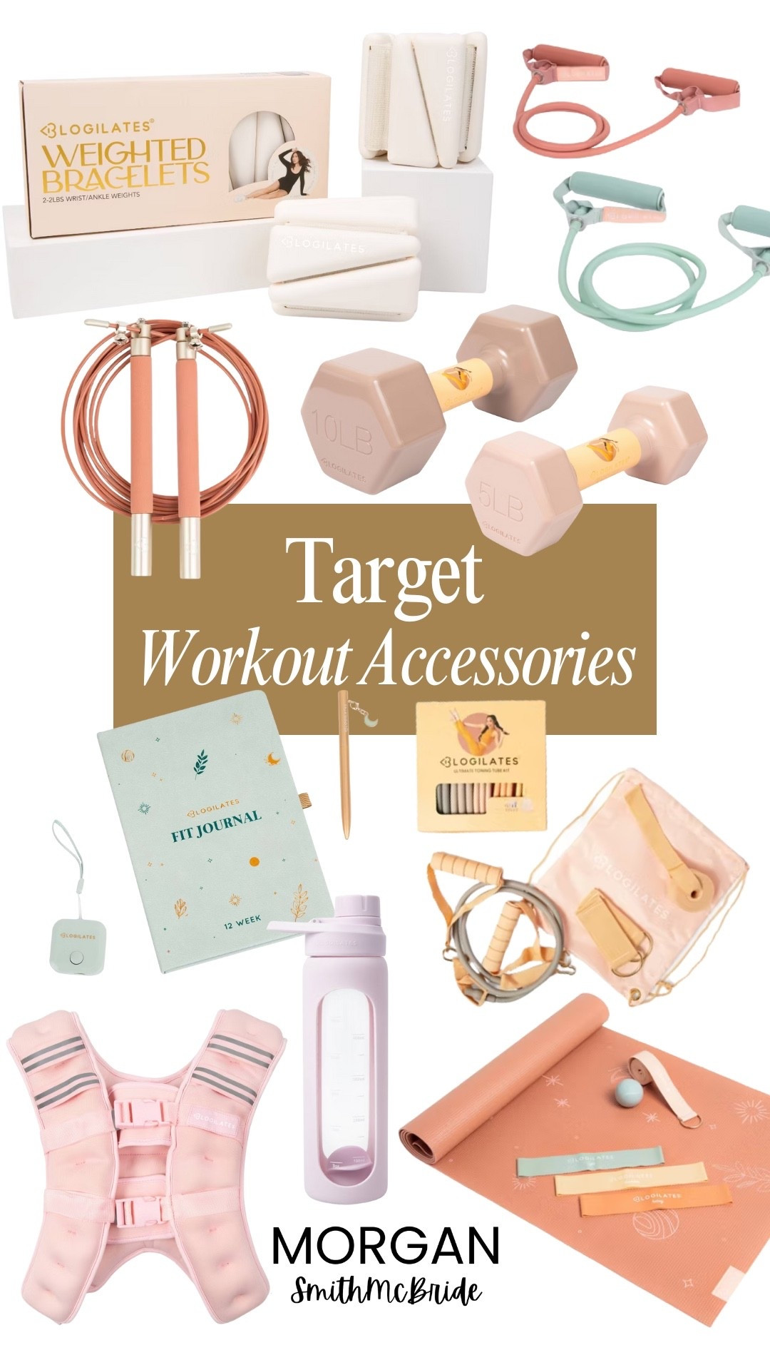 Target has everything you need to get fit without having to go to the gym. A weighted vest for running outside, two pound bracelets, and a yoga mat for at home Pilates. Perfect for helping you reach your fitness goals this year! 

#LTKSeasonal #LTKfitnessgoals #LTKFindsUnder100