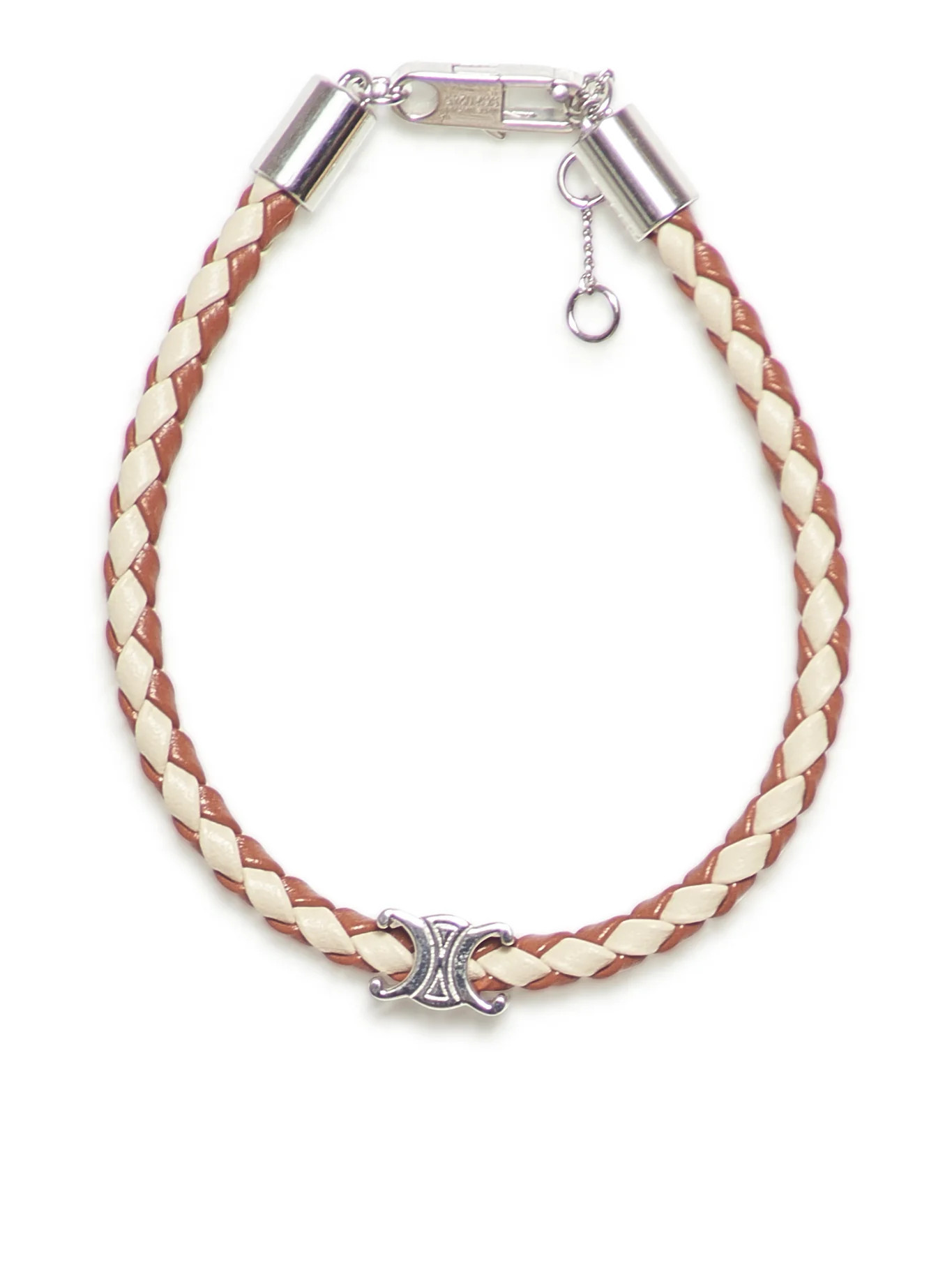 LEATHER BRACELET WITH TRIOMPHE LOGO - Celine - Man | Suitnegozi INT