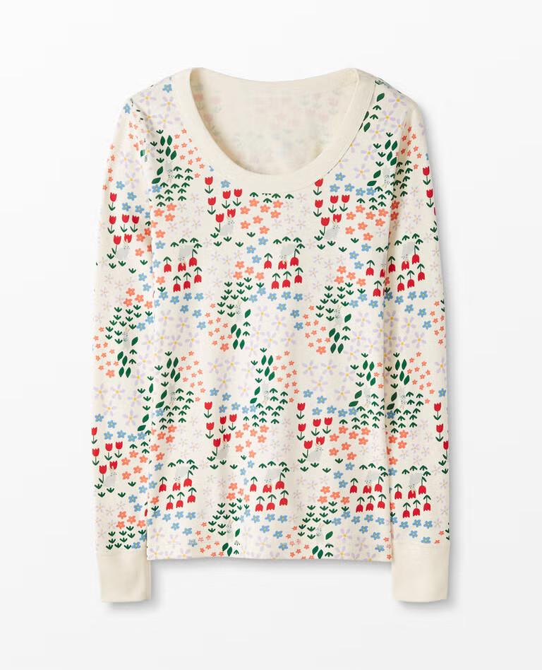 Women's Long John Top In Organic Cotton | Hanna Andersson