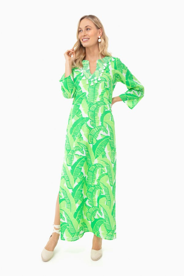 Palm Print Caftan | Tuckernuck