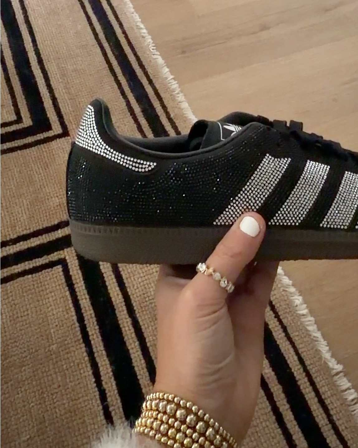 Found the kid version of these adidas sambas fully in stock and the second picture I added how to convert your shoe size 