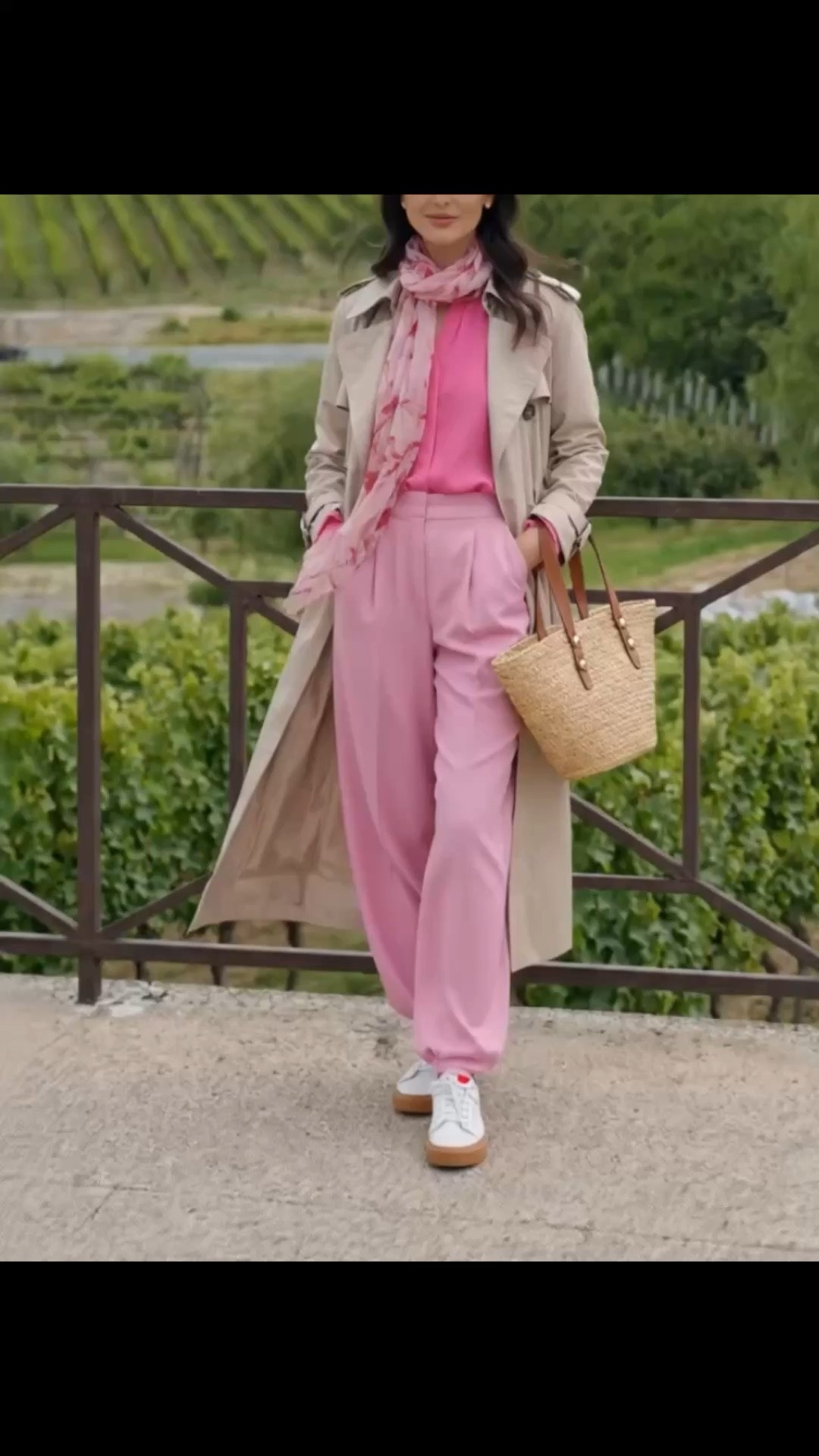 Travel season starts with timeless layers, relaxed tailoring, and a wicker tote that works everywhere.
Still love this soft pink-on-pink look — the flowy blouse, relaxed wide-leg pants, and the effortless trench coat moment that feels chic without trying too hard.

Perfect for vineyard strolls, weekend getaways, coffee stops, and relaxed travel days.

#travelstyle #trenchcoat #wickerbag #widlegpants #pinkstyle #resortstyle #streetstyle #traveloutfit #springstyle #coastalliving #ltkstyle #ltktravel #vacationmood #wovenbag #effortlessstyle #elegantcasual #balloonpants #travelseason

#LTKdayinmylife #LTKTravel #LTKvlog