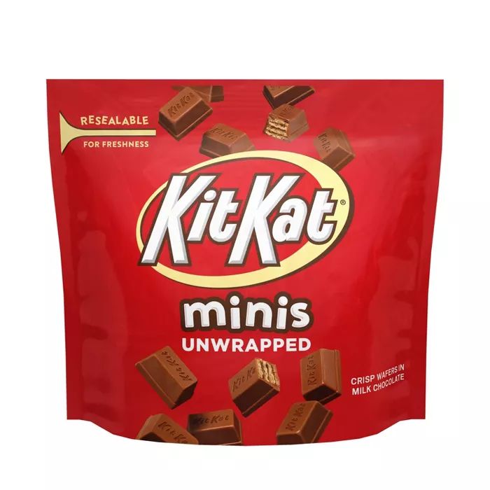 Kit Kat Milk Chocolate Unwrapped Minis - 7.6oz | Target