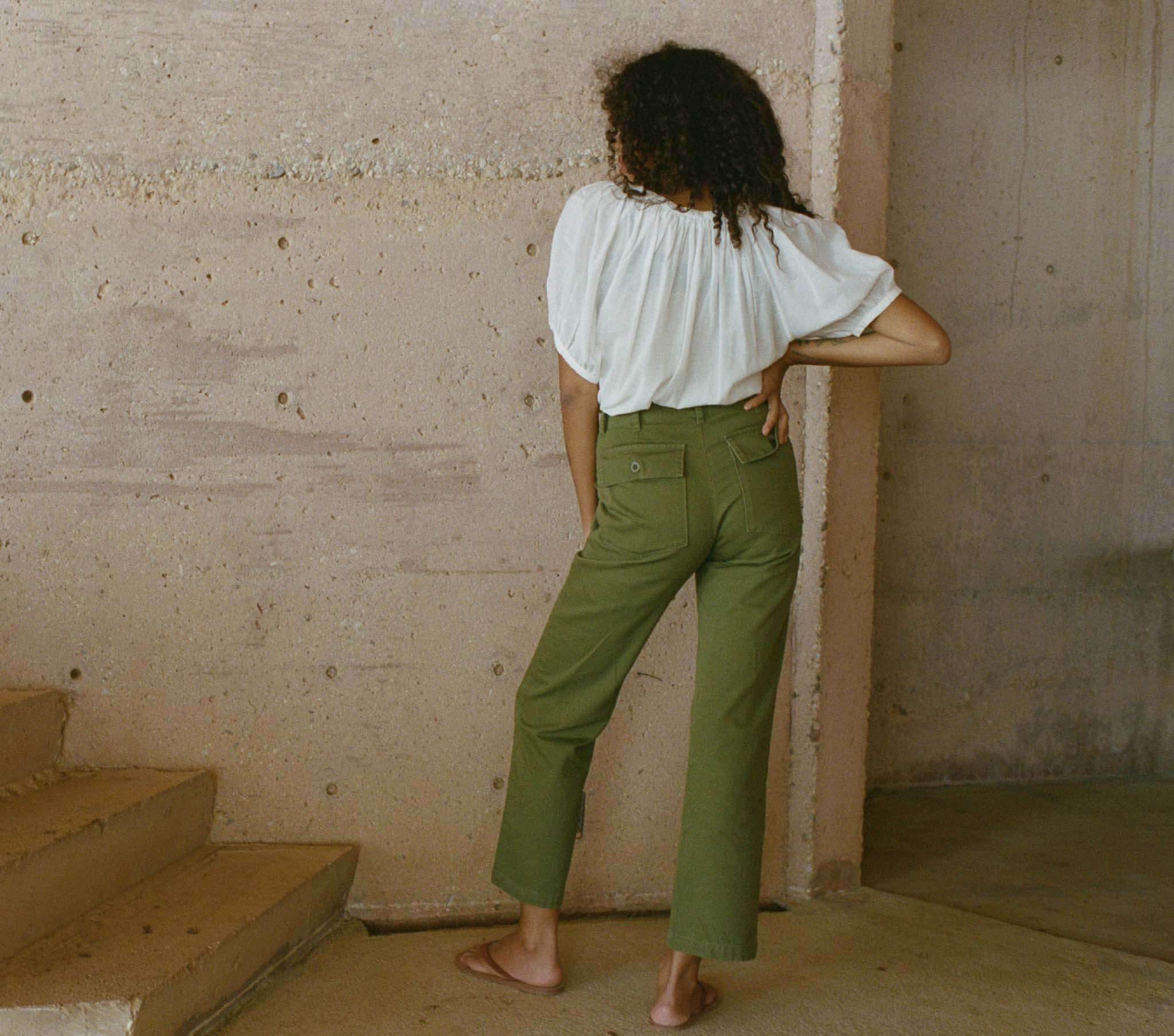 June Top - Salt | DÔEN | DOEN