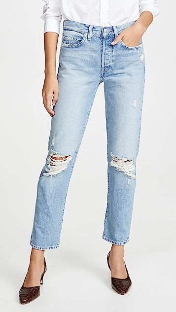 Cai Classic Straight Jeans | Shopbop