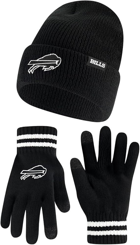 Ultra Game NFL unisex-adult Super Soft Marled Winter Beanie Knit Hat With Extra Warm Touch Screen... | Amazon (US)