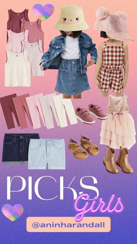 Glitter boots | Sandals | Denin skirt | Shorts | Leggings | Kids | Sneakers | Cap | Straw Hat | Sequined Tulle Dress | H&M Girls | Tops with Ruffles 

#LTKFind #LTKstyletip #LTKkids