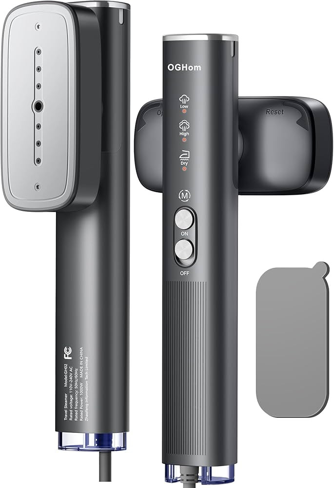 OGHom Steamer for Clothes, 110-240V Travel Steamer & Iron 2 in 1, 1000W Powerful Steam, Portable ... | Amazon (US)