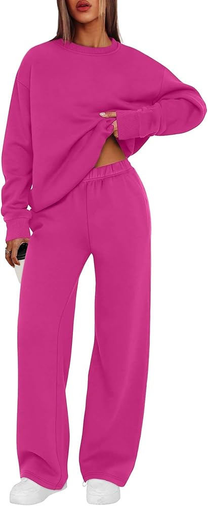 XIEERDUO Sweatsuits Women 2 Piece Outfit Matching Lounge Sets Fall Outfits 2025 Fashion Clothing ... | Amazon (US)