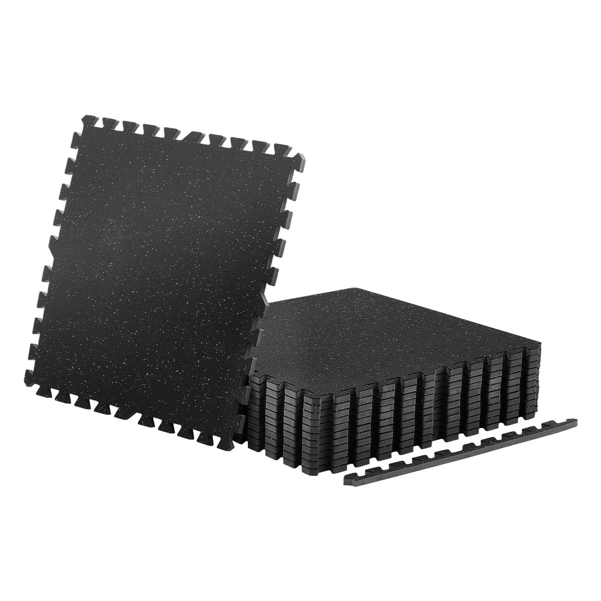 Puzzle Exercise Mat, Fitness Equipment Mats, 24 x 24 x 0.56 in, High-Density EVA Foam Mats Set, I... | Wayfair North America