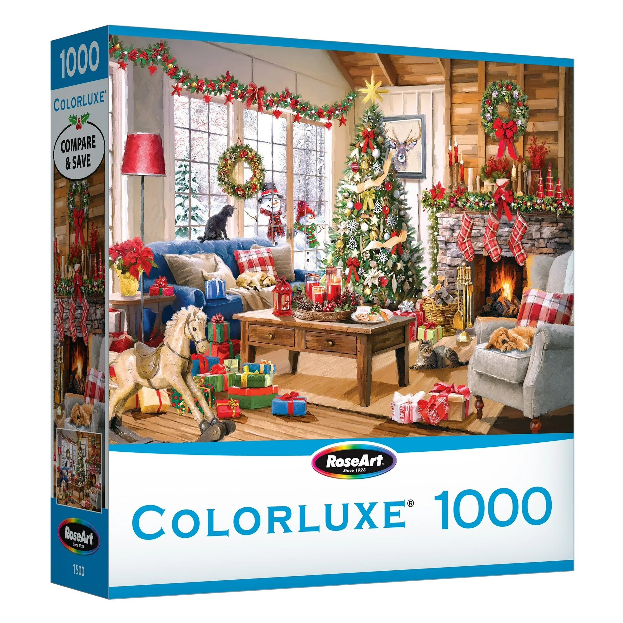 Colorluxe 1000pc - Cozy Christmas | Walmart (US)
