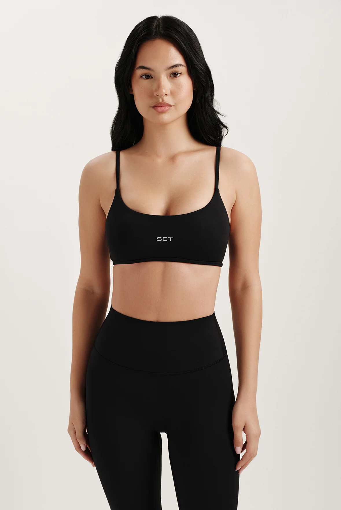 AIRLUXE BREATHE BASE BRA - ONYX | SET Active