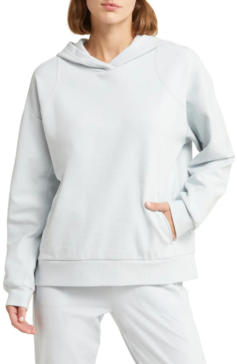 Anya Ottoman Rib Hoodie | Nordstrom