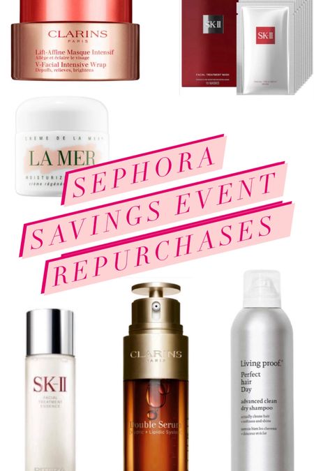 #ad Whenever the @sephora Savings Event rolls around I always assess my supply of Holy Grail skincare to see if I need to restock anything. These are the ones I repurchase again and again! Don’t forget pricey haircare products too! #sephorahaul sign up for Sephora’s free Beauty Insider program for discounts (like now through 4/15, during the Sephora Savings 
event!) and rewards. 