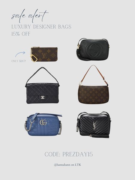 Pre-loved designer bags 15% OFF right now!! Such a great deal!! 


Amazon finds
Amazon luxury 
Designer bags 

#LTKsalealert #LTKitbag