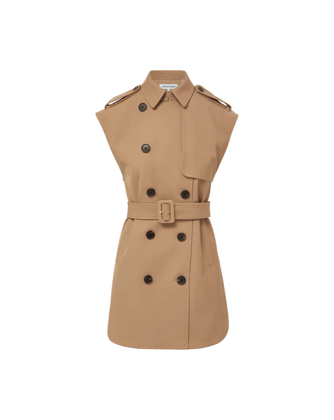 Willmott Trench Vest | Veronica Beard