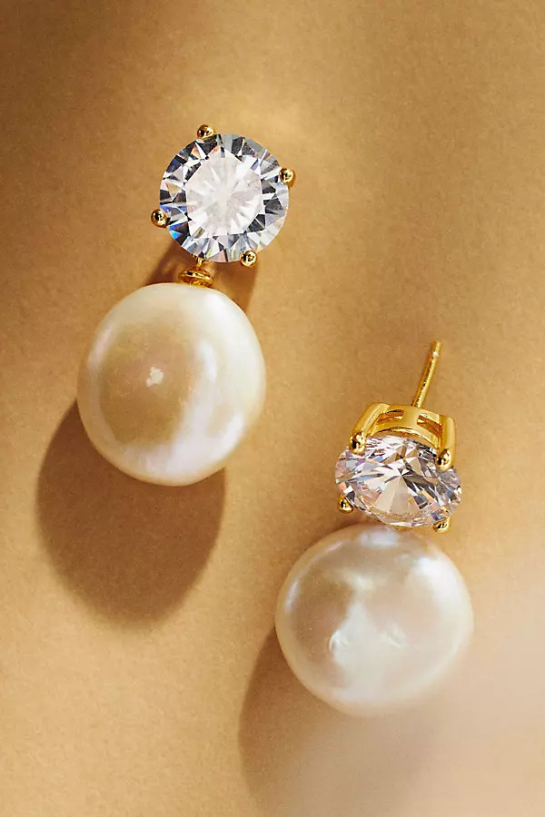 Shashi Cleo Pearl Earrings | Anthropologie (US)