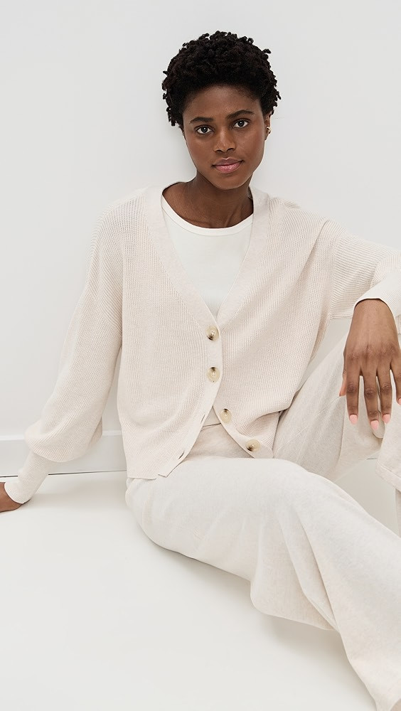 Eberjey Fine Gauge Sweater Cardigan | Shopbop | Shopbop