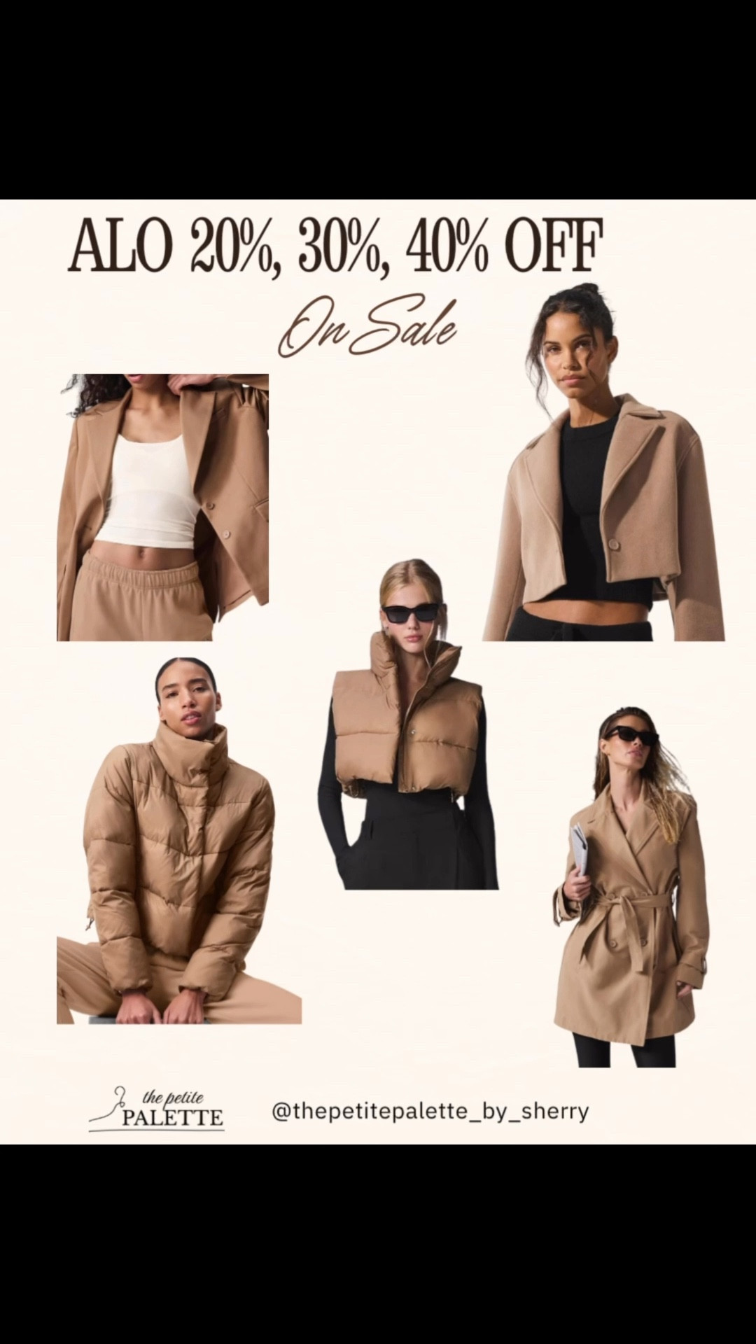 Alo is on SALE 🤍 20, 30 and 40% off.

Jackets and trench coats included. This is when you grab the staples.

I’m 5’1”, 102 lbs
XS in tops
Small in bras
XS in leggings
XXS in jackets

If you’ve been eyeing Alo, this is your sign.

All sale pieces are listed here for easy access 🤍

#LTKPetite #LTKSaleAlert #LTKSpringSale