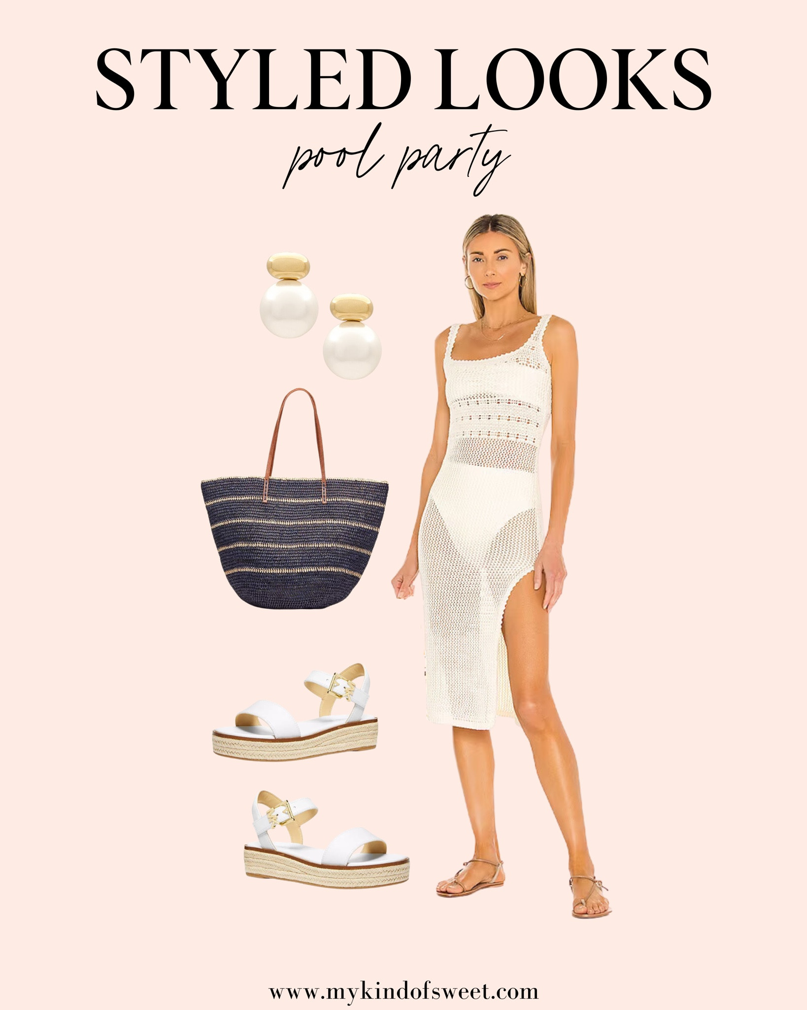 This Revolve crochet dress is perfect as a cover-up for a pool party. Pair it with this shoulder bad from Bloomingdale’s for the prettiest contrast. 

#LTKSwim #LTKSeasonal #LTKStyleTip
