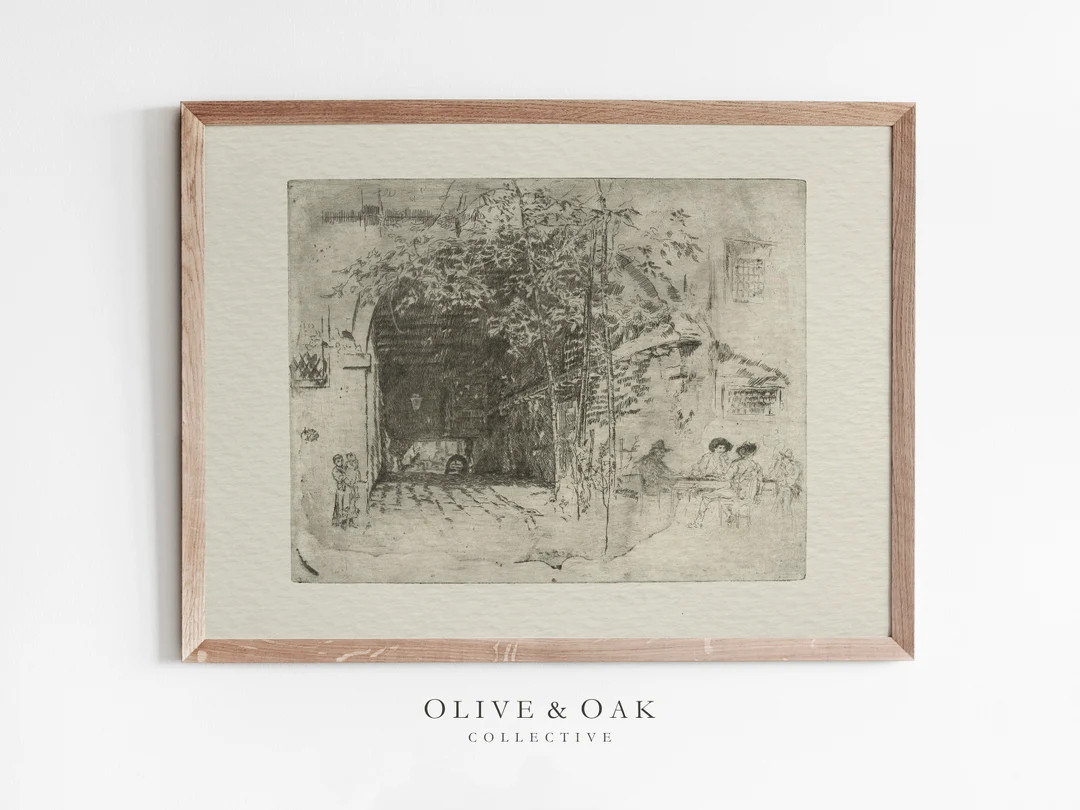 Italy Cityscape Sketch / Vintage Architecture Drawing / - Etsy | Etsy (US)