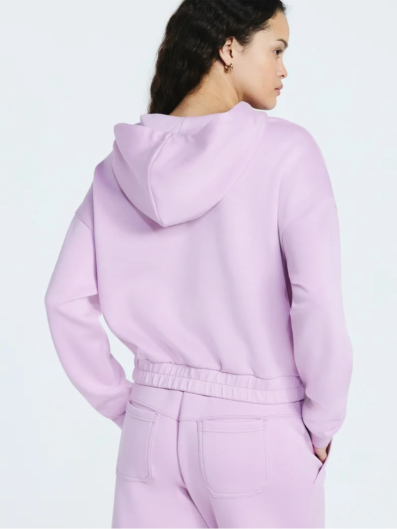 Scoop Women's and Women's Plus New Scubaknit Pullover Hoodie, Sizes XS-4X | Walmart (US)