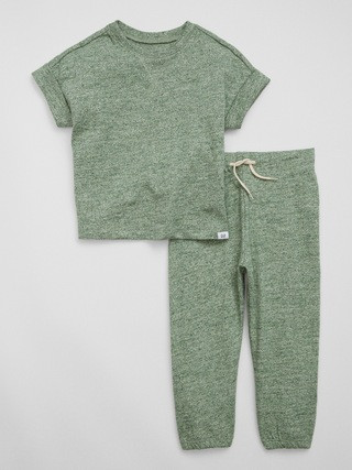 babyGap Slub Two-Piece Outfit Set | Gap Factory